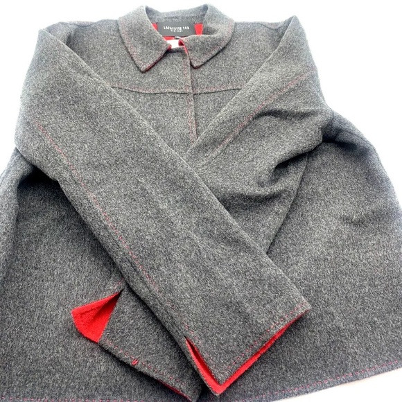 Lafayette 148 New York Tomasa Double Face Wool & Cashmere Jacket - Picture 4 of 10